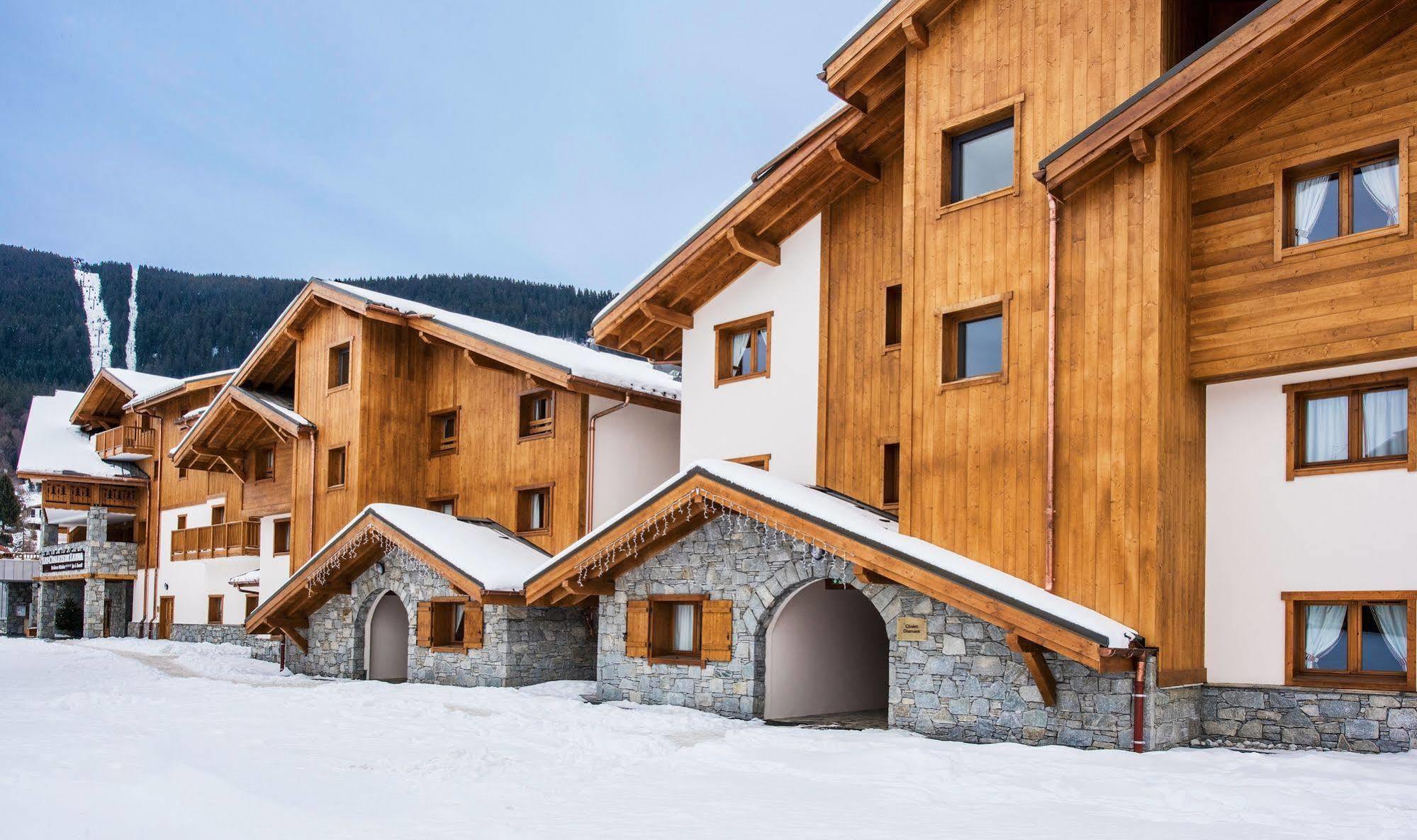 Cgh Residences And Spa Les Chalets De Leana Les Carroz d'Arâches Exterior foto