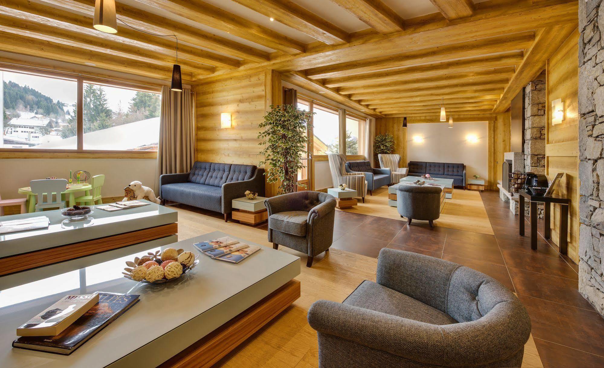 Cgh Residences And Spa Les Chalets De Leana Les Carroz d'Arâches Exterior foto
