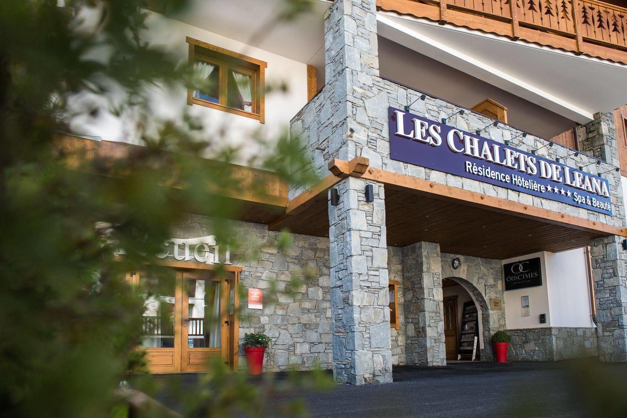 Cgh Residences And Spa Les Chalets De Leana Les Carroz d'Arâches Exterior foto