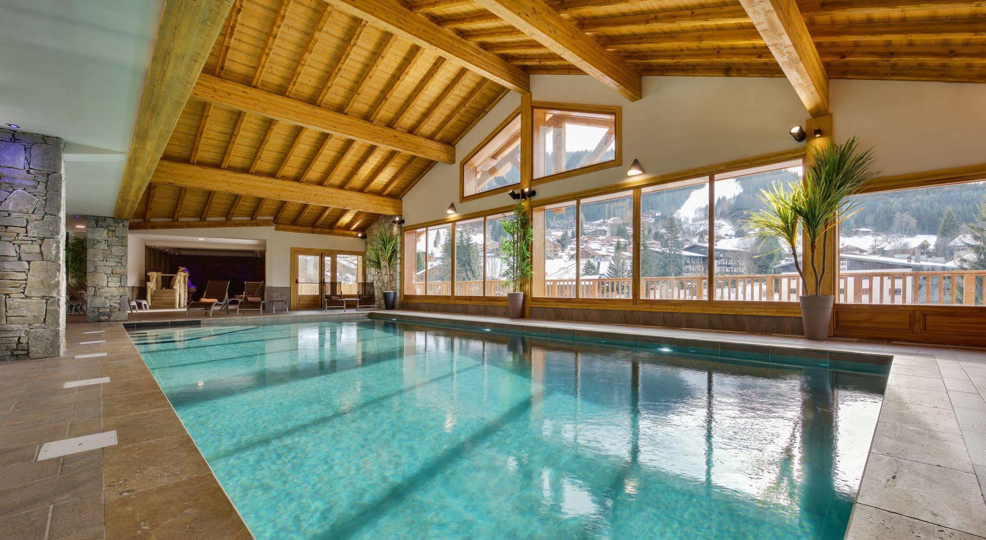 Cgh Residences And Spa Les Chalets De Leana Les Carroz d'Arâches Exterior foto